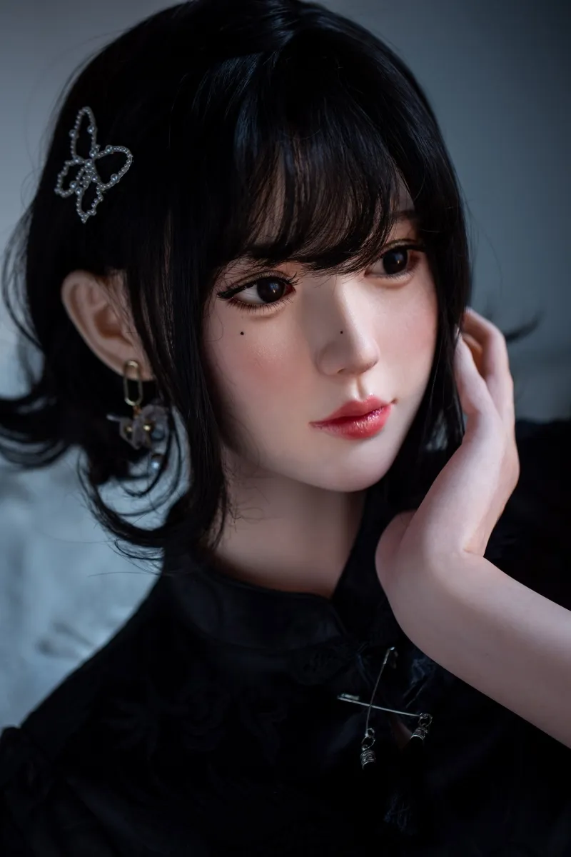 MuMu 160cm B-cup Silicone Head TPE Body  Bezlya Asian Flat Chested Adult Real Doll Photos