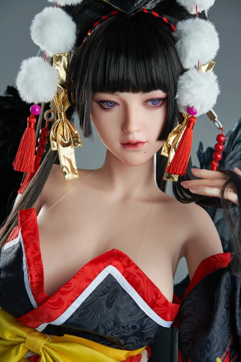 Ursa 165cm Japanese Ancient Costume Cosplay ZELEX Doll Pictures GE44 E-cup Big Boobs Love Dolls Images