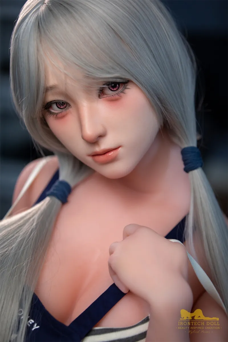 The Images of Kira Head S24 Irontech F Cup 154cm (5ft1) Silver Hair Curvy Lovedoll Gallery