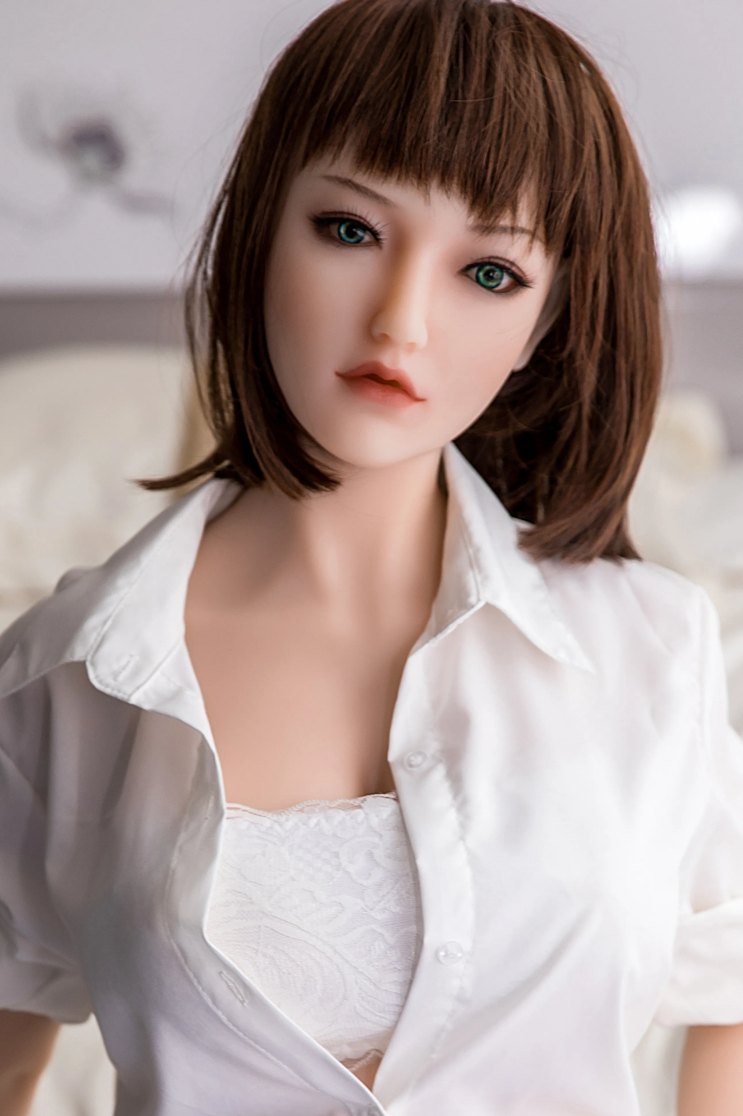 F-cup half body japanese sex doll