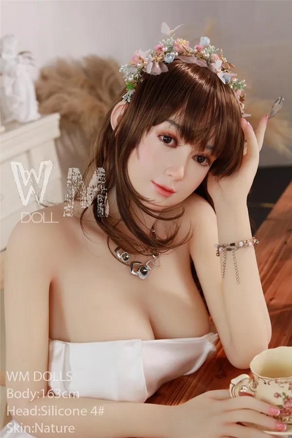 Rylee 163cm C-cup 4# Silicone Head TPE Body WM Love Dolls Pretty Japanese Milf Sex Doll