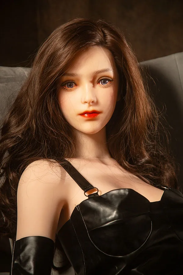 Amelia 170cm (5.58ft) E Cup Sex Doll Qita Dolls Delicate Face Big Boobs Asian Love Dolls Perky Nipples Realdoll Silicone+TPE Materials