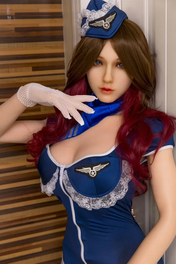Angela 170cm (5.58ft) E Cup Sex Doll XYCOLO Doll Sweet Moan Blue Eyes European Love Dolls Adult Real Doll Silicone Materials
