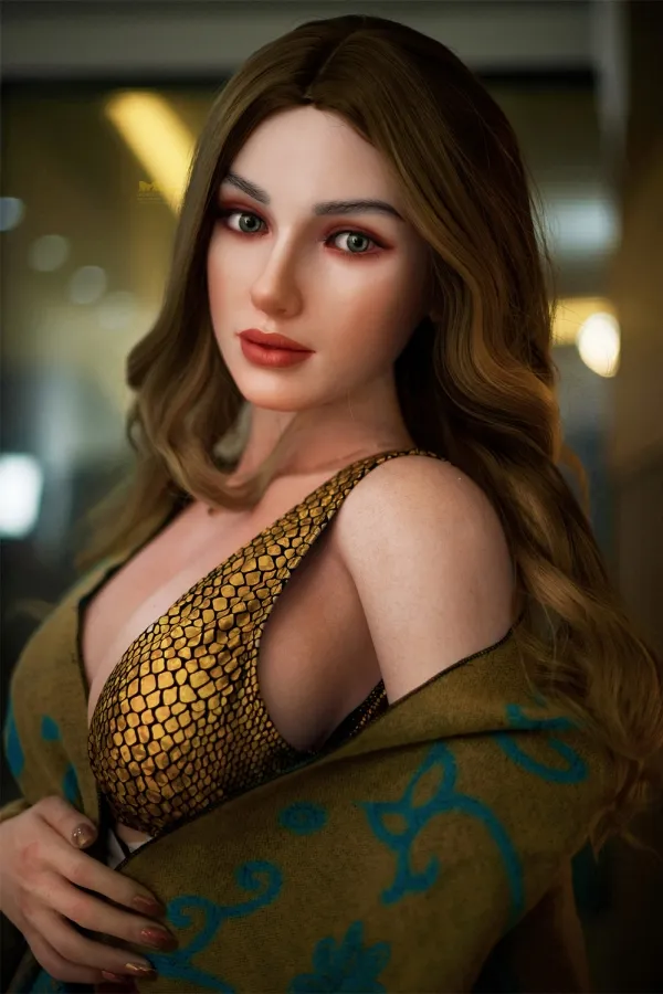 Irontech American Sex Doll Hazel 166cm C-cup Medium Breasts Love Dolls Mature Looking Silicone Real Doll for Man