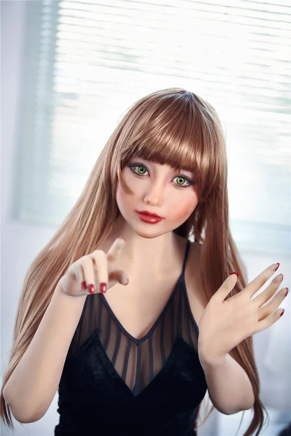 Makenzie TPE #74 Irontech Doll 163cm (5.35ft) Tanned Skin C Cup Sex Doll Sensual American Love Doll Fat Real Dolls