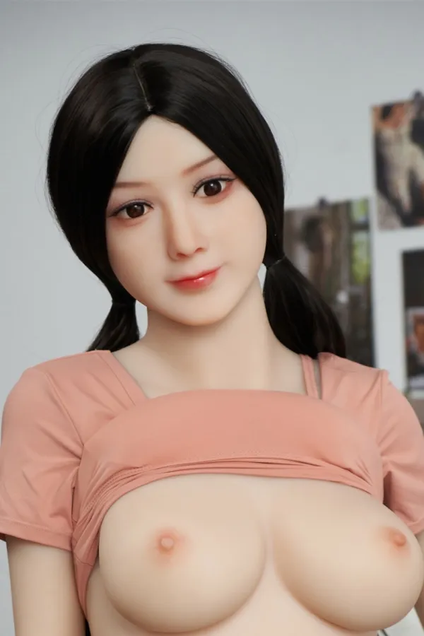Cute TPE WM Doll Meg 156cm C-cup 153# Head Medium Breast Asian Sex Dolls
