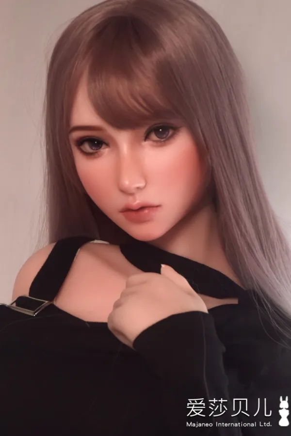 Katelyn Silicone RHC017 Head ElsaBabe Doll 165cm(5.41ft) S-XXL Breasts Sex Doll Slender Waist Curvy Real Dolls Brown Hair Japanese Love Doll