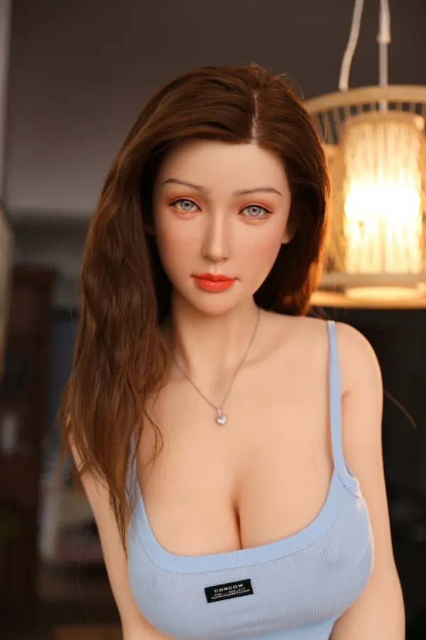 Lucy 160cm 72# Silicone Head 90cm Bust Big Breast 6YE Sex Doll