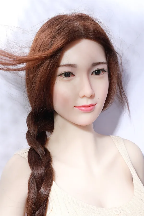 High End #1 Silicone Head COSDOLL Sex Doll TPE 163cm Asian Real Doll Sexy C-cup Boobs Love Doll - Odette