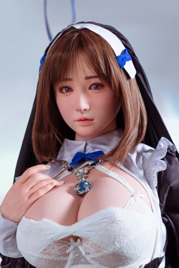 Realistic Japanese Sex Dolls - Realistic Japanese Woman Adult Sex Doll with G-cup Huge Tits