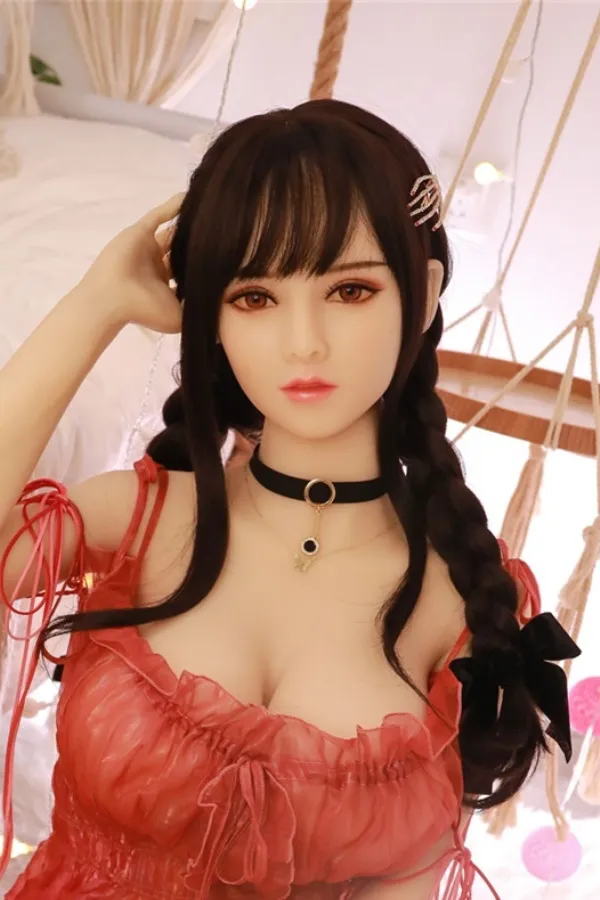 Amias Sexy I-cup Big Tits Asian Sex Dolls 158cm COS Sexdoll TPE Love Doll Slender Adult Real Doll for Man