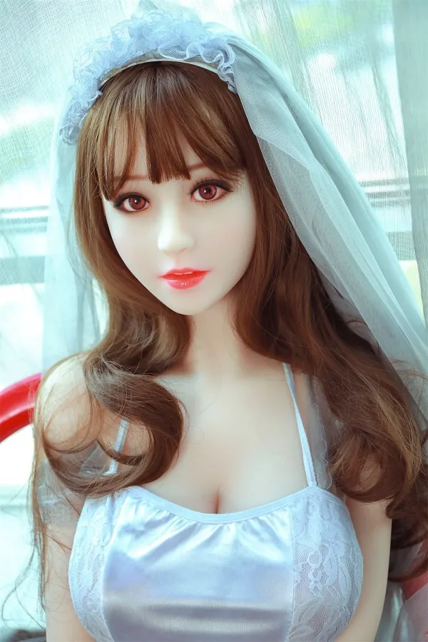 COS DOLL #195 Head 165cm Sex Doll Realistic TPE Asian Real Doll E-cup Big Boobs Love Doll - Louise