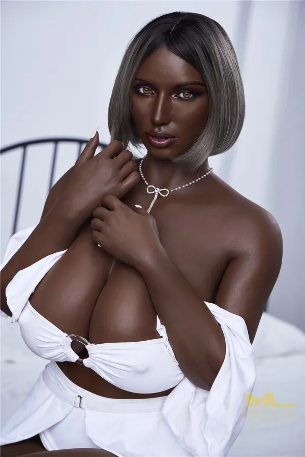 Short hair Black Sex Doll