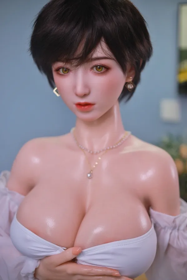 Yuki Silicone JY Doll F Cup 157cm (5.15ft) Sex Dolls Round Breast Radiant Skin Love Doll Skinny Asian Real Dolls