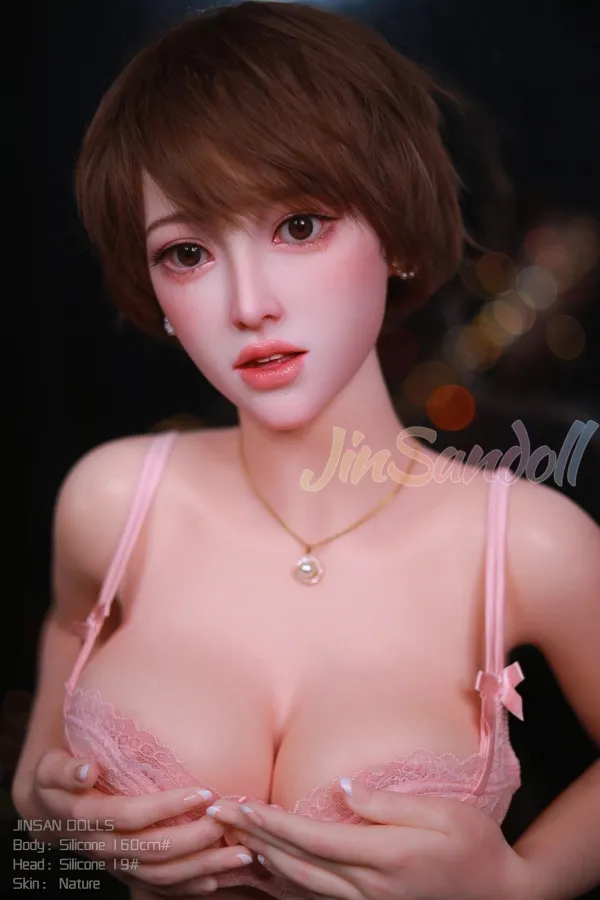 Eliana 160cm (5.25ft) Delicate Skin Silicone Sex Doll Charming D cup Love Dolls Neat Asian Real Doll WM Doll 19#