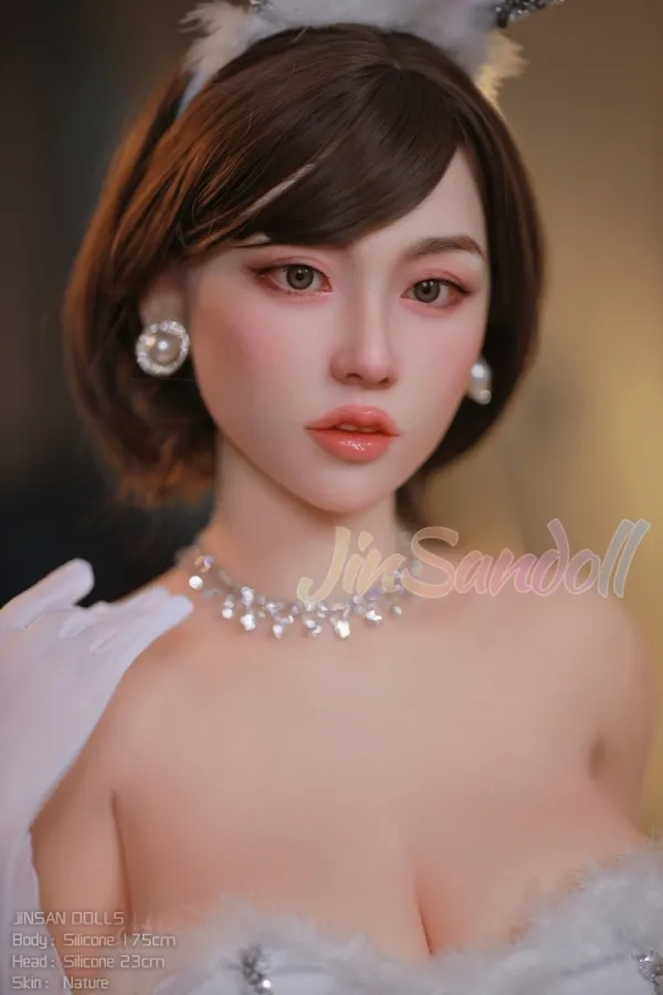 Paisley Tease 175cm (5.74ft) Slim body Silicone Love Doll Naughty D cup Sex Dolls Adult Real Doll WM Doll 23#
