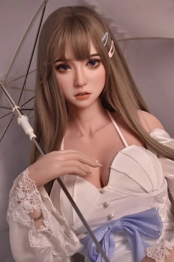 Tamsin Silicone ElsaBabe Doll RHC026 Head 165cm S-XXL Breasts Sex Doll Round Eyes Adlult Real Doll Cute Face Japanese Love Dolls
