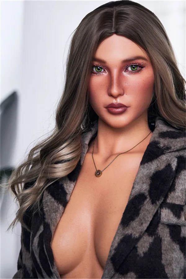 Catlin Head S23 Irontechdoll 168cm (5.51ft) Mature Charm B Cup Sex Doll American Love Doll Curvy Real Dolls