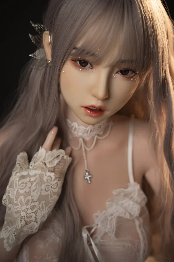 Lila Silicone 158cm (5.18ft) D Cup Sex Doll Yearn Doll Head Y201 Exquisite Makeup Asian Love Dolls with Delicate Artificial Mouth