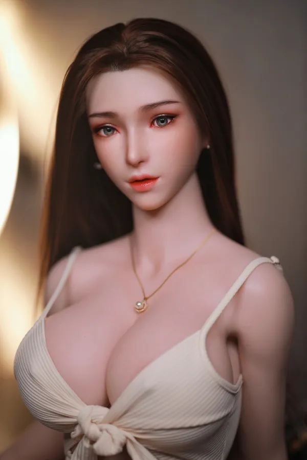 Round Eyes Silicone E-Cup 161cm (5.28ft) Sex Doll Jy Doll Gentle Smile Asian Love Dolls Milf Real Doll-Molly