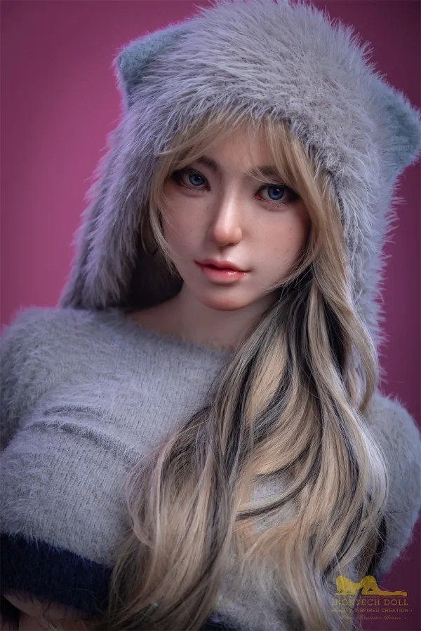 Miku Silicone Irontech Doll S14 Head E Cup 164cm (5.38ft) Real Dolls Seductive Charm Blonde Love Doll Curvaceous European Sex Dolls 