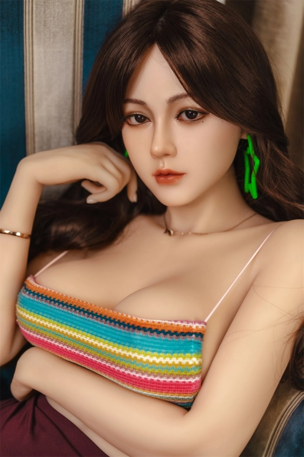 Alana F Cup S23 Sanmudoll Charming Hair Hybrid Sex Dolls 163cm(5.35ft) Delicate Face Real Doll Curvy Japanese Lovedoll