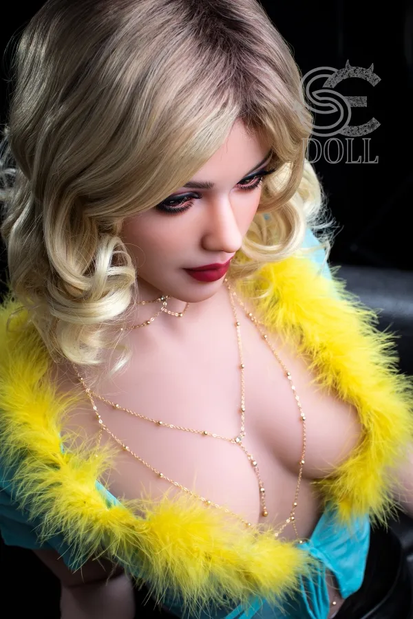 163cm E-cup #110 head blonde SE sex doll